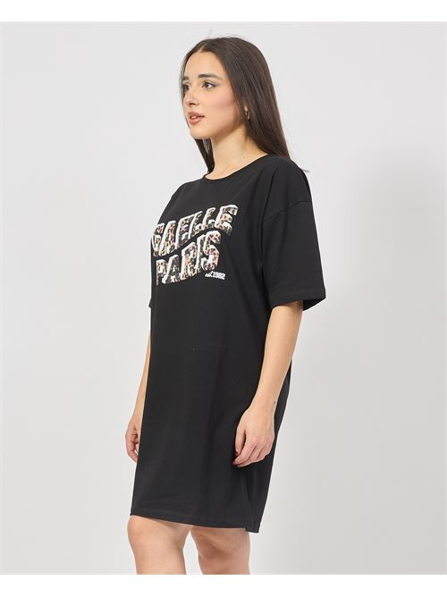 Gaelle Paris short sleeve dress with logo GAELLE PARIS | GAABW04535NE01